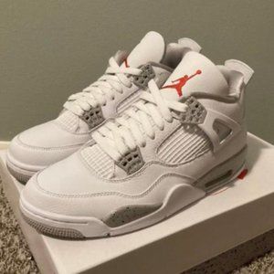 Air Jordan 4 Retro Tech White MEN'S SHOES